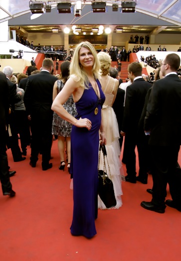 Jag på den där röda mattan i Cannes filmfestival. Ett annat år!