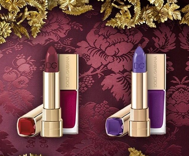 Dolce&Gabbanas kommande makeupserie i starka färger inspirerade av Bysantinska riket från 1500-talet