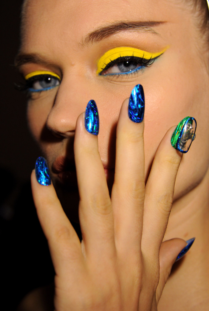 CND For The Blonds: New York Fashion Week Spring/Summer 2014 - Backstage