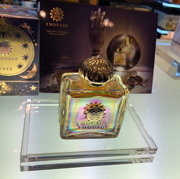 Omans stolthet Amouage kommer till Sverige, Stockholm, NK "Fate" är parfymhusets senaste damparfym