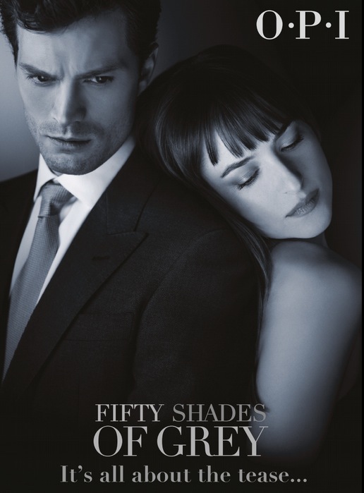 OPI:s nästa release är inspirerad av succéboken Fifty Shades of Grey av E.L James, som sålts i 100 miljoner exemplar.
