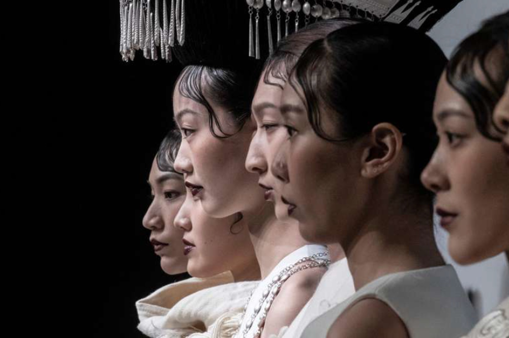  Niu A Ga Kollektion på China Fashion Week i Beijing
